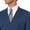 Blue, variant on Designed, Men's 2-Piece Double Breasted Suit - Light Grey - 42S