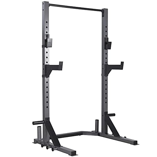 Deluxe Power Rack Exceptional Durability For Squats Bench Presses Pull-Ups 