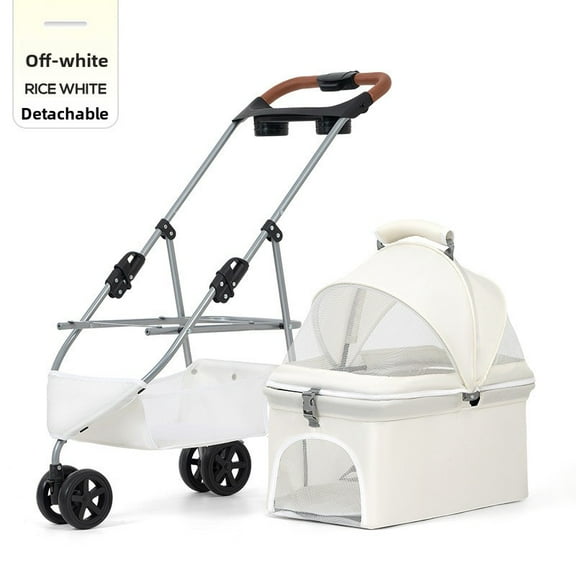 Pet Cart Is Light and Portable, Foldable, Going Out To Travel, Walking Dogs, Cats and Dogs, Tricycle