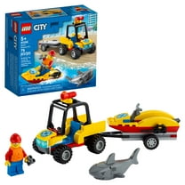 LEGO City Beach Rescue ATV 60286 Building Toy for Kids (79 Pieces)