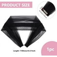 thumbnail image 2 of Detachable Tulle Sleeves 43inch Black Bridal Tulle Shawl Lace Dress Sheer Capes Cover Up Accessory, 2 of 6