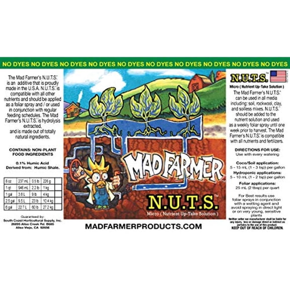Mad Farmer Get Up - Raise pH Levels - 1 Quart