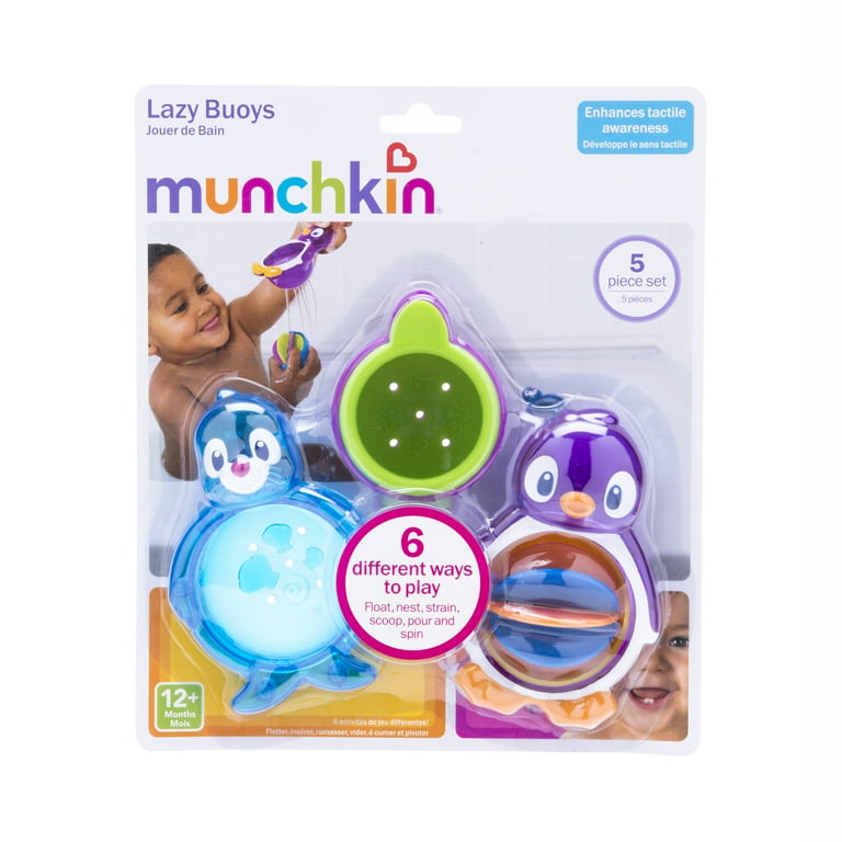 Munchkin lazy buoys store bathtub toys