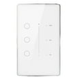 thumbnail image 2 of 10X Tuya Zigbee 3 Gang Dimmer Light Switch Tuya/Smart Life APP Remote Control US EU Standard Switch(B), 2 of 3