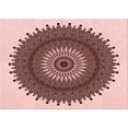 thumbnail image 1 of Ahgly Company Indoor Rectangle Patterned Pink Area Rugs, 8' x 10', 1 of 1