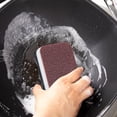 thumbnail image 4 of Magic Emery Cleaning Sponge, New Dish Sponge Carborundum Rust Remover, Kitchen Nano Sponges Brush Eraser Scrub Pad, Reusable Kitchen Cleaning Tool for Pots and Pans Removing Rust, 4 of 5