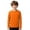 C1-Orange504, variant on Byoo Toddler Boys UPF 50 Quick Dry Rash Guard Long Sleeve Crew Neck Beach Pool Swim Shirt,Black