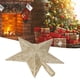 thumbnail image 3 of Mini Adorno Para árbol De Navidad, Adorno De Estrella Para árbol De Navidad, 20 X 19 X 3 Cm, Dorado Brillante, Reutilizable, Para árboles De Navidad Temáticos, Para El Hogar, ANGGREK Christmas Topper, 3 of 7