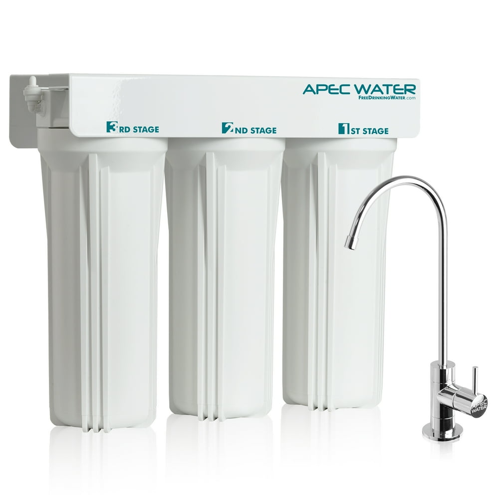 APEC Super Capacity 3 Stage Under Counter Water Filtration System