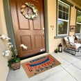 thumbnail image 4 of 4th of July Door Mat Memorial Day Decorations Outdoor Outside Door Mats America Outdoor Mats for Home Entrance Non Slip Mat Welcome Mat Outdoor Deal of The Day for Entrance Decor 16x24In, 4 of 5