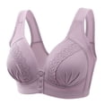 thumbnail image 2 of 3 uds recién llegado de gran tamaño botón frontal cómodo sujetador para reunir sección delgada transpirable sin anillo de acero ropa interior de mujer 105 Tan Jianjun unisex, 2 of 2