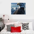 thumbnail image 5 of Orinice Bald Eagle Mountain Symbolism Fine Art Aesthetic Poster & Print Wall Painting for Home Decor Canvas Print Living Room Bedroom Office Wall Decor 20x16in, 5 of 6