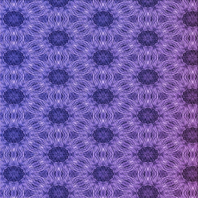 Ahgly Company Machine Washable Indoor Square Transitional Purple Amethyst Purple Area Rugs, 4' Square