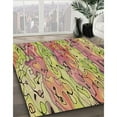 thumbnail image 3 of Ahgly Company Machine Washable Indoor Rectangle Transitional Chestnut Red Area Rugs, 8' x 12', 3 of 7