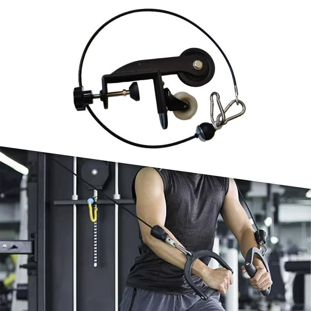 LOVIVER Arm Wrestling Training Table Pulley Cable System Equipment Strength Training Walmart