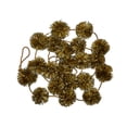 thumbnail image 5 of Gold Pom Pom Christmas Garland, 6 ft, by Holiday Time, 5 of 5