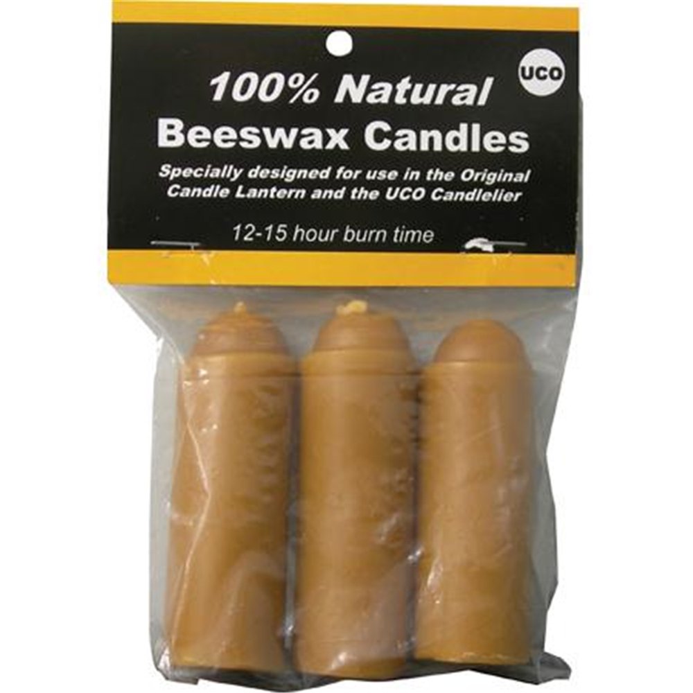 UCO Replacement Candles 3 Pack Beeswax