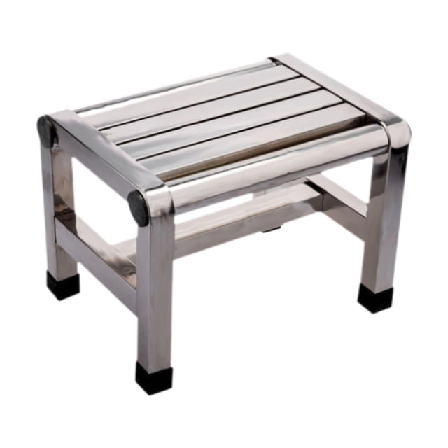 Taburete de metal multifuncional para el hogar, reposapiés, banco de ducha para 285 cm x 207 cm x 205 cm