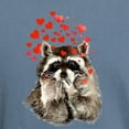 thumbnail image 3 of CafePress - Raccoon Blowing Kisses Cute Animal Love T Shirt - Mens Comfort Colors Shirt, 3 of 5