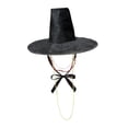 thumbnail image 4 of freneci Korean Hat Traditional Unique Decoration Tall Top Hat Dress up Costume Accessory, 4 of 7