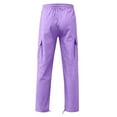thumbnail image 3 of BDPORKAS Mens Cargo Pants Casual Jogger Multi Pockets Outdoor Hiking Work Trouser Pants, 3 of 4