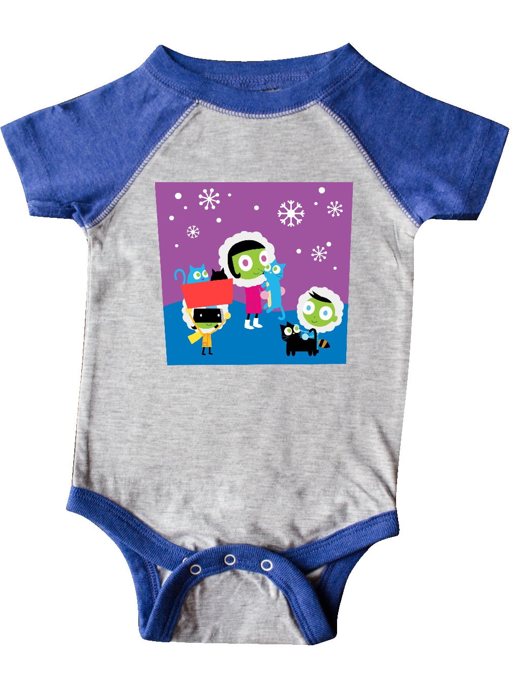 inktastic My Step Dad Loves Me with Dee Long Sleeve Creeper PBS Kids