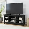 thumbnail image 4 of Mainstays Ardent No Tools Open Shelf TV Stand Console for TVs up to 50", Black, 4 of 15
