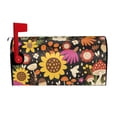 thumbnail image 2 of Lsque Sunflowers Mushrooms Mailbox Cover Standard Size ,Magnetic Mailbox Covers Post Wraps Letter Box Cover -25.5x21 in, 2 of 9