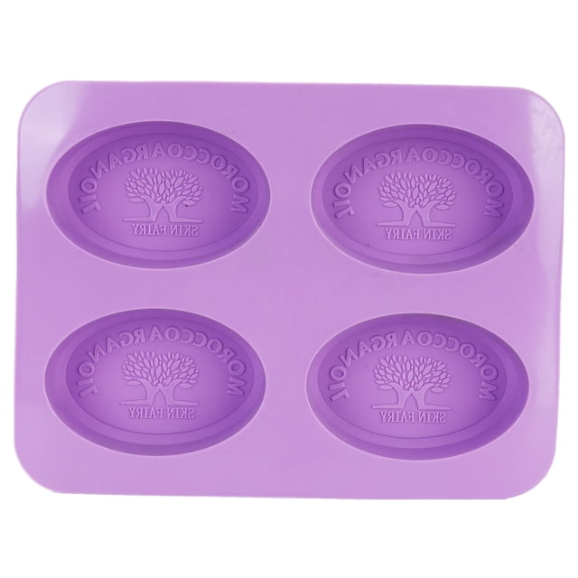Molde Ovalado Higoodz Molde de Chocolate Inodoro de Silicona Antiadherente Multiusos Para Cupcakes