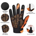 thumbnail image 3 of INBIKE Mountain Bike Gloves MTB Touchscreen with Thicken EVA Padded & TPR Knuckle Protection Road Bike Gloves Orange Medium, 3 of 7
