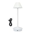 thumbnail image 2 of Lampe de Table Sans Fil Moderne 3 Couleurs Stepless Style Gradation LED Lampe de Bureau Fer Art Portable Veilleuse avec Contrôle Tactile, 2 of 8