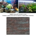 thumbnail image 4 of 3D Reptile Background, Create Multi Dimensionalwith Jagged Rocks, Safe Foam Material, Easy to Cut, Exquisite Workmanship for Aquarium FishReptiles, 4 of 7