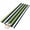 Green Dark Blue White, variant on 2'x6' Rug Runners for Hallways Kitchen, Green Navy Blue Striped Non Slip Entryway Beside Floor Carpet Runner, Farmhouse Stripes Washable Laundry Room Bedroom Throw Rugs Mat for Family Pet