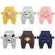 thumbnail image 3 of Pantalones de bebé de primavera y otoño, pantalones grandes de PP para niños y niñas, pantalones de protección abdominal de cintura alta para bebés, pantalones casuales para niños, 3 of 6