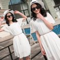 thumbnail image 6 of SmartBy Waist Belt Beads Decoration Adjustable Faux Pearl Dress Waist Belt for Women, 6 of 7