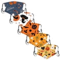 thumbnail image 1 of Mascarillas bucales de algodón, reutilizables para niños, juego de 5 piezas, 1 of 5