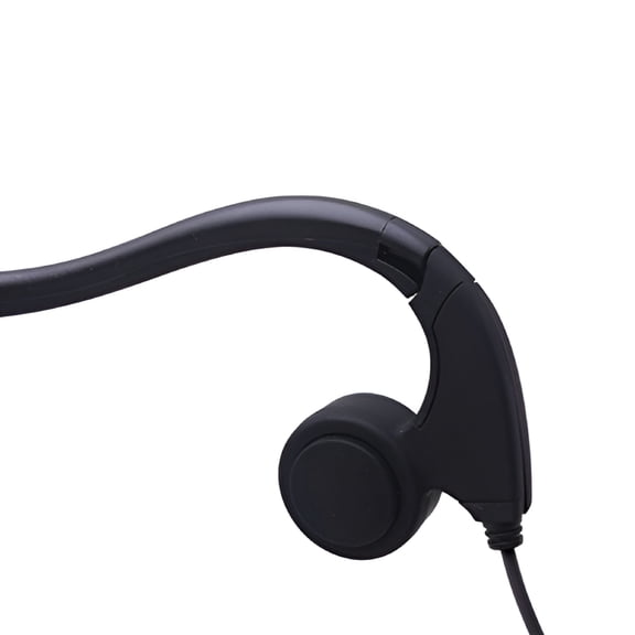 VORALYN 2026 New Bone Conduction Wired Headphones with Noise Cancelling Mic 3.5Mm Connector Sweat Resistant Headphones for Cycling,Running,Sports,Workout,Outdoor Activities.