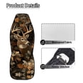 thumbnail image 6 of Uorisanigo Camo Hunting Deer Car Seat Covers Waterproof Front Seat Covers Elastic Fabrics Anti-Slip Back Fabric Easy to Install Suitable for Cars, SUV and Trucks, 6 of 7
