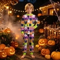 thumbnail image 4 of 2-3 Years Toddler Halloween Gir Long Sleeved T Shirt And Plaid Pants Two Piece Set Halloween Pajama Pants Halloween Pajamas Kids, 4 of 9