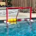 thumbnail image 4 of GoSports Floating 4 X 2 Foot Water Polo Pool Game Set with Goal and 3 Balls, 4 of 7