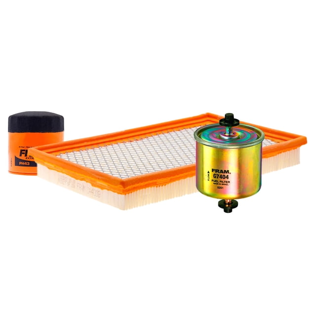Kit De Filtro De Aire, Filtro de Aceite y Filtro de Combustible 3 PIEZAS Compatible con Nissan Maxima L6 2.4L DE 1982 A 1984