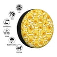 thumbnail image 4 of Salouo Cool Duck With Yellow Strip Print Spare Tire Cover 14-17 inch Spare Tire Protector Universal Tough Tire Wheel Cover for Trailer SUV and Truck-16 inch, 4 of 6