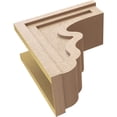 thumbnail image 6 of 9"W x 18"D x 18"H Classic Highland Rough Cedar Woodgrain TimberThane Corbel, Primed Tan, 6 of 6