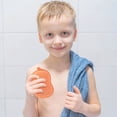 thumbnail image 4 of GOOHOCHY 3 cepillos de ducha con forma de cacahuete para niños, esponjas de baño, esponjas de baño, exfoliantes corporales., 4 of 8