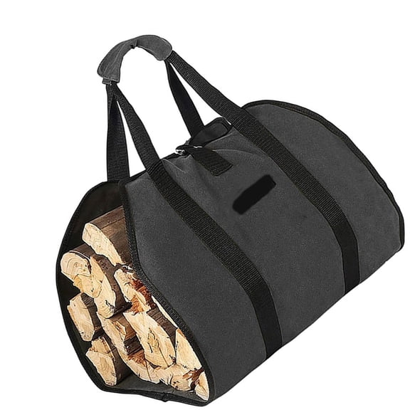 Outdoor Firewood Hauler Durability Water Resistant Oxfords Carryall Ergonomic Grip for Wilderness Trip