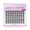 Black, variant on VEYESBEAUTY Manga Single Length Lash Clusters 70pcs, Bold Spiked Lash Extensions Invisible Band DIY Individual False Eyelashes 14MM