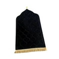 thumbnail image 1 of Irregular Prayer Rug Portable Blanket for Cafe Indoor Office Living Room Holiday Black, 1 of 9