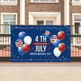 thumbnail image 4 of Utoimkio 4th of July Banner Decorations Outdoor National Independence Day Yard Sign Patriotic Hanging Decor USA Party Supplies Holiday Backdrop for Balcony Garden,71"x43", 4 of 7