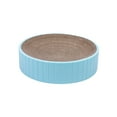 thumbnail image 3 of Almohadillas rascadoras redondas para gatos, cama de salón para dormir corrugada duradera, multifuncional Azul Yuyangstore Almohadillas para rascar gatos, 3 of 8