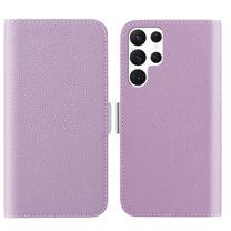 Wallet Case for Samsung Galaxy S23 Ultra,Premium PU Leather Full Body Protective Magnetic Flip Holder Kickstand Cover with Card Slots & Cash Pocket For Samsung Galaxy S23 Ultra - 6.8", Purple
